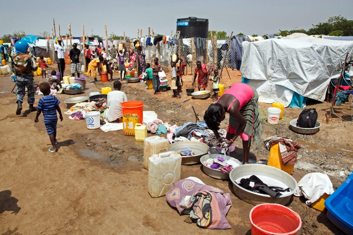 Fluechtlingscamp in Suedsudan