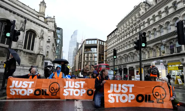 Just Stop Oil expected to begin two weeks of action in London from Monday Image