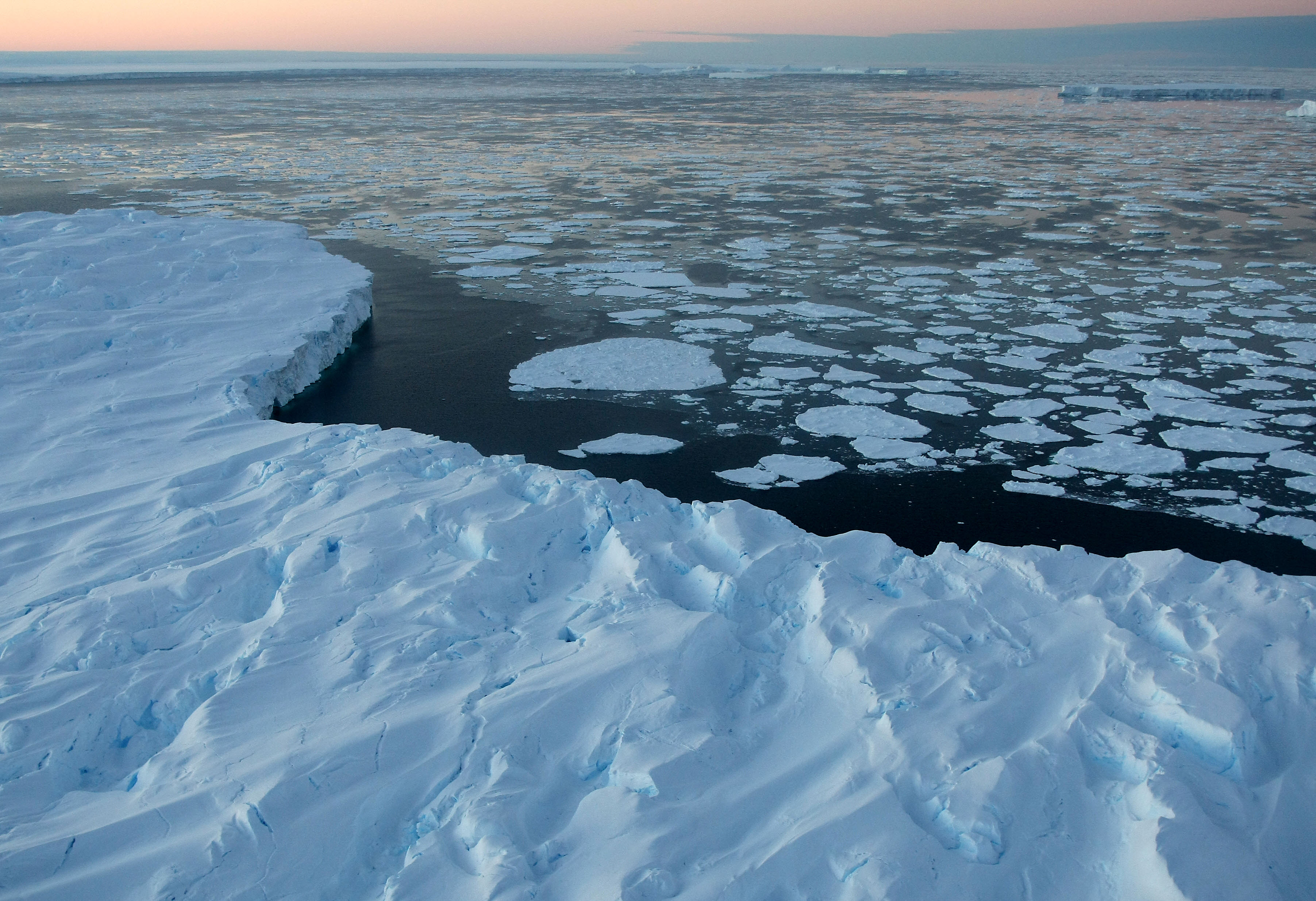 Data shows Antarctic sea ice shrinks to lowest annual maximum level on record Image