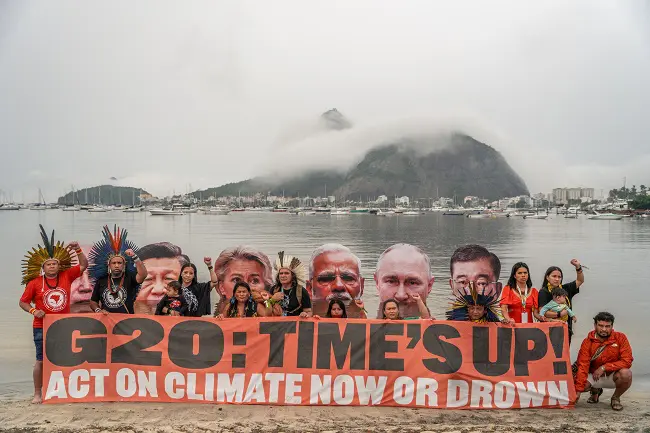 UN warns of ‘economic carnage’ if G20 leaders fail to agree on climate finance Image