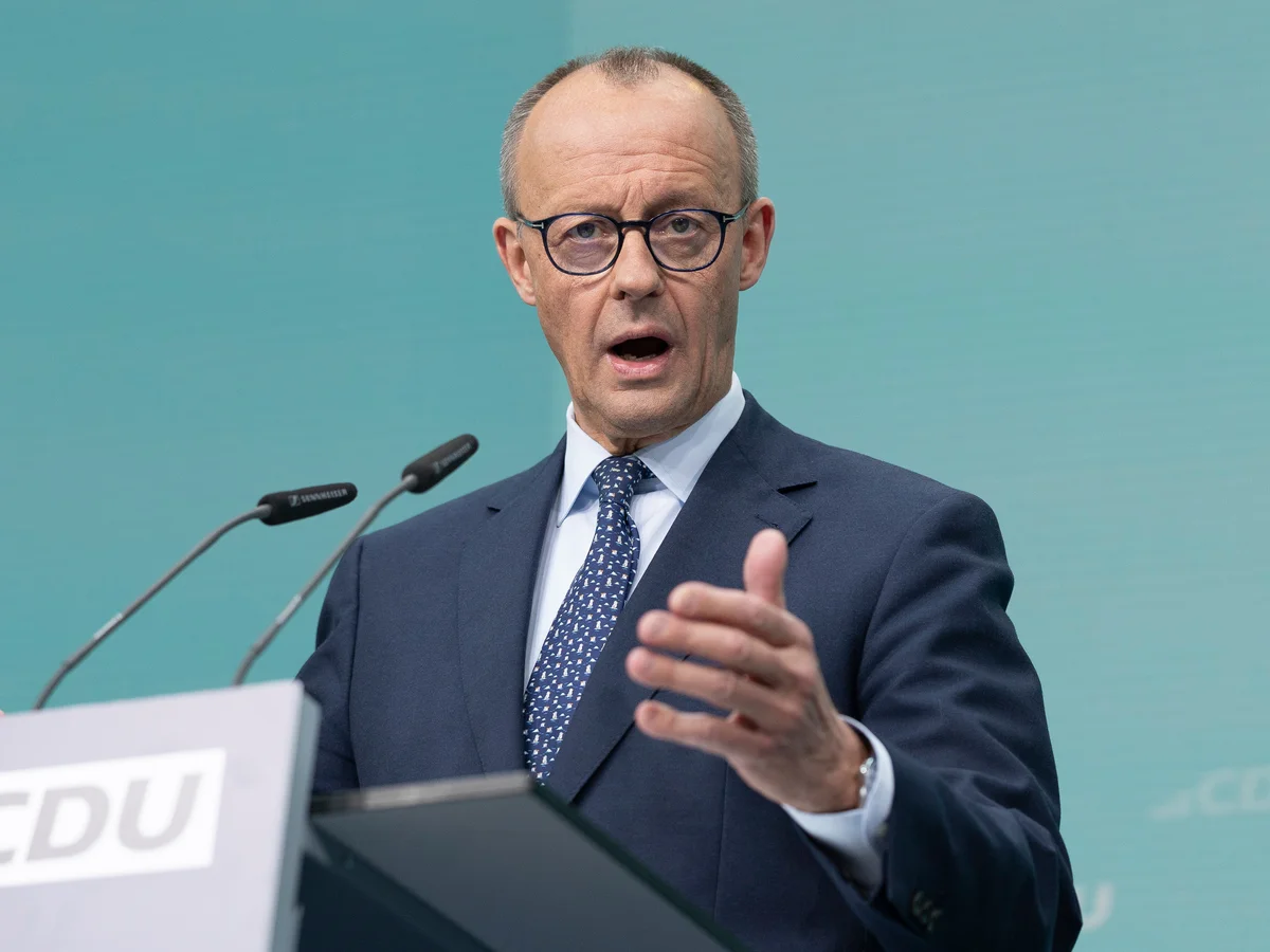 Germany's Merz says world at a crossroads to stop climate change Image