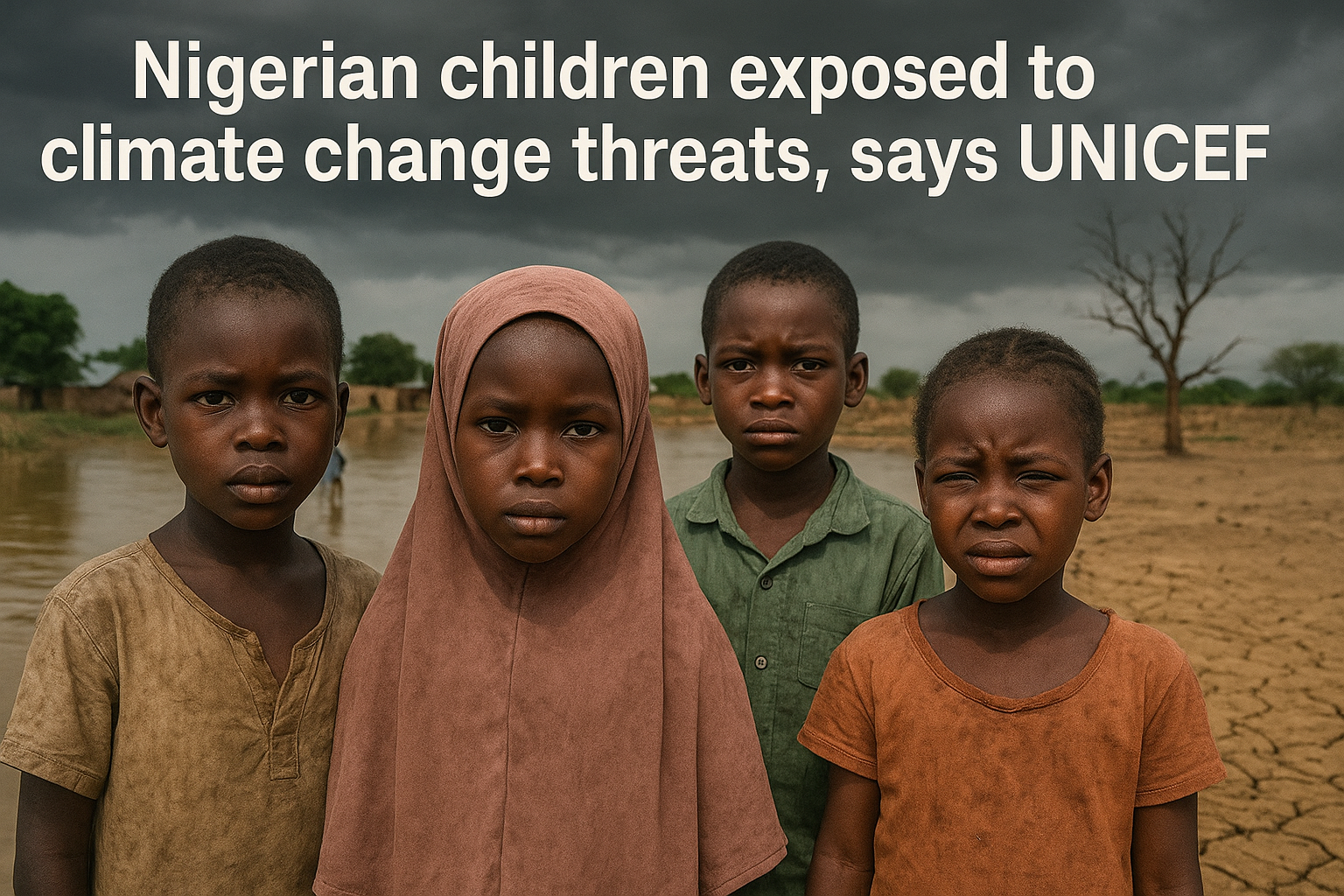 UNICEF says Nigerian children exposed to climate change threats Image