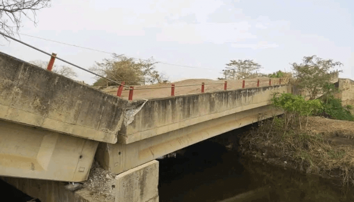 Flood: NEDC assures residents and motorists of speedy completion of destroyed bridges Image